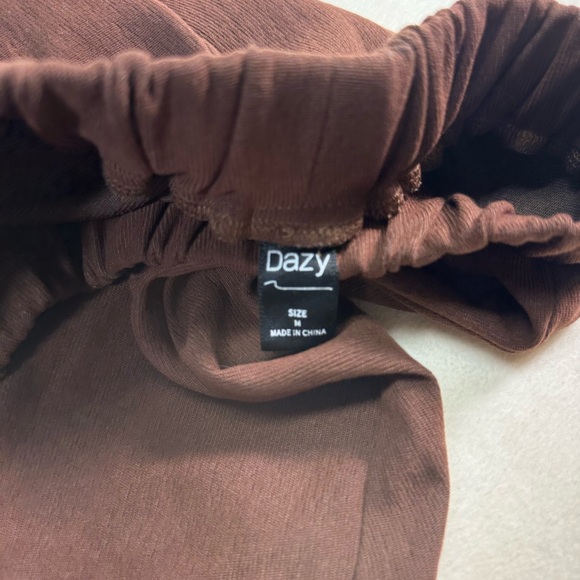 Dazy Women’s Brown A-Line Skirt Size Medium - Picture 8 of 8